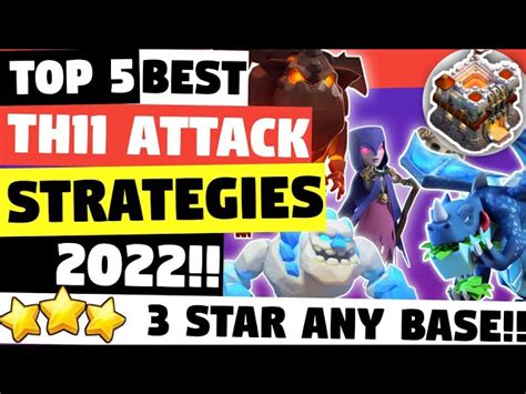 thl11|3 Best Ground Attack Combinations for Town Hall 11 in  .